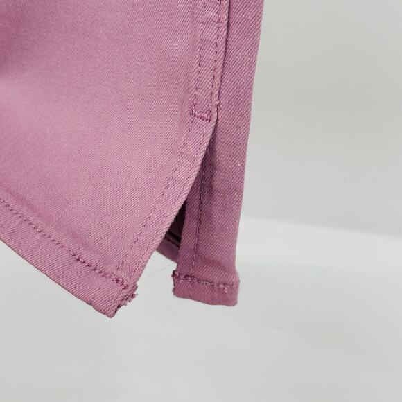 NYDJ Chloe Crop Jeans with Double Needle Slits Taro Purple Womens Size 4 NWOT - Picture 6 of 7